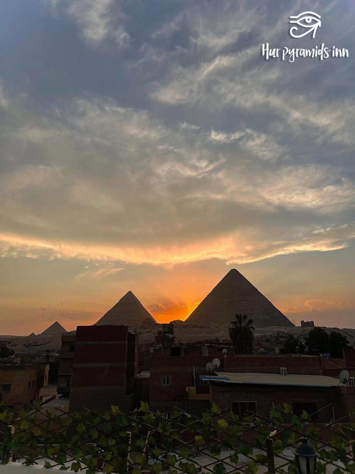 Hur Pyramids Land Inn Kafret el-Gabal Εξωτερικό φωτογραφία