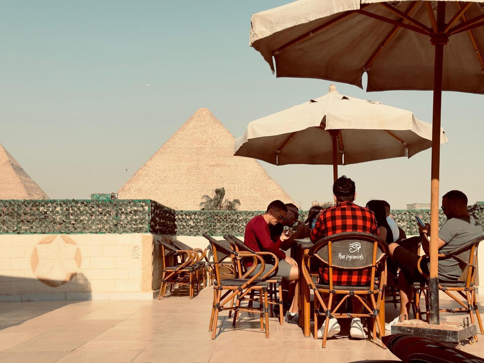 Hur Pyramids Land Inn Kafret el-Gabal Εξωτερικό φωτογραφία